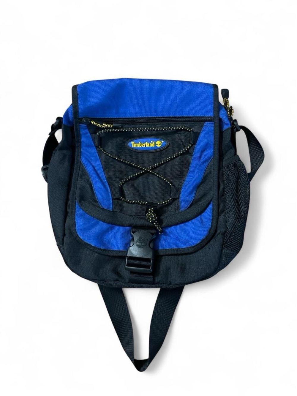Timberland Blue and Black Messenger Crossbody